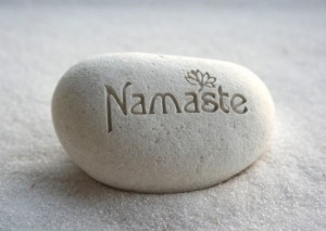 Namaste Skype Yoga Therapy Greeting