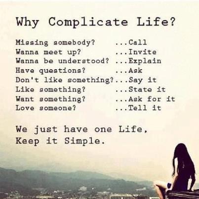 Why Complicate Life by RanaWaxman.com