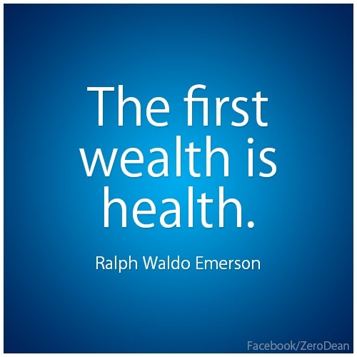 wealth is health
