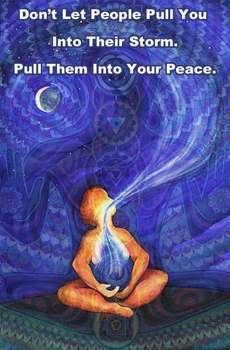 pull people into your peace