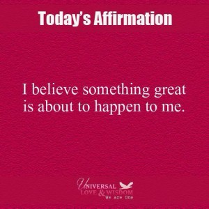 "today's affirmation"
