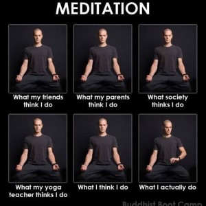 meditation behind the scenes