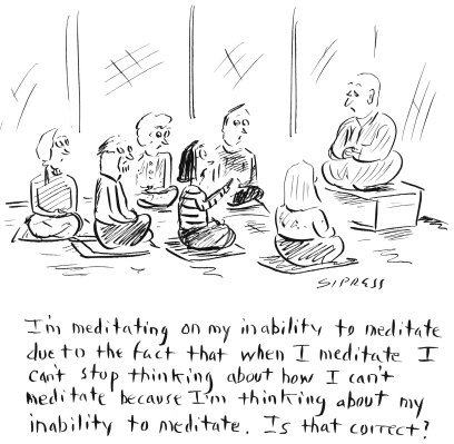 meditation on meditating by meditators