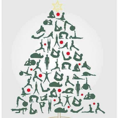 christmas tree yoga