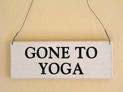 gone to yoga