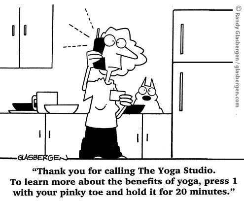 yoga benefits comic