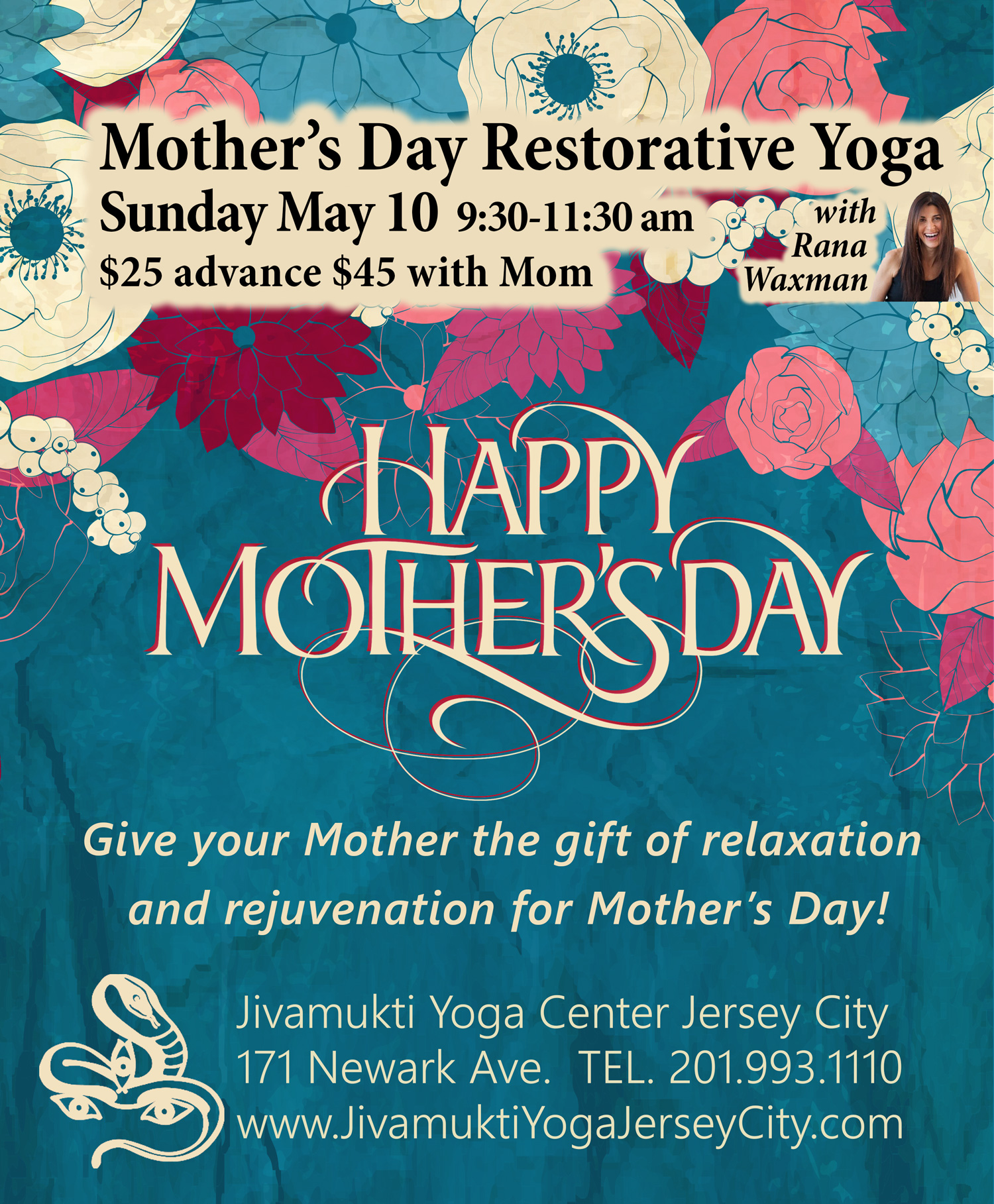 Mother's Day Restorative Yoga Workshop