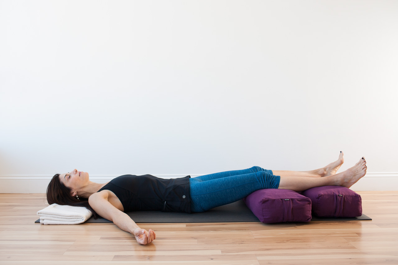 restorative yoga for calm 