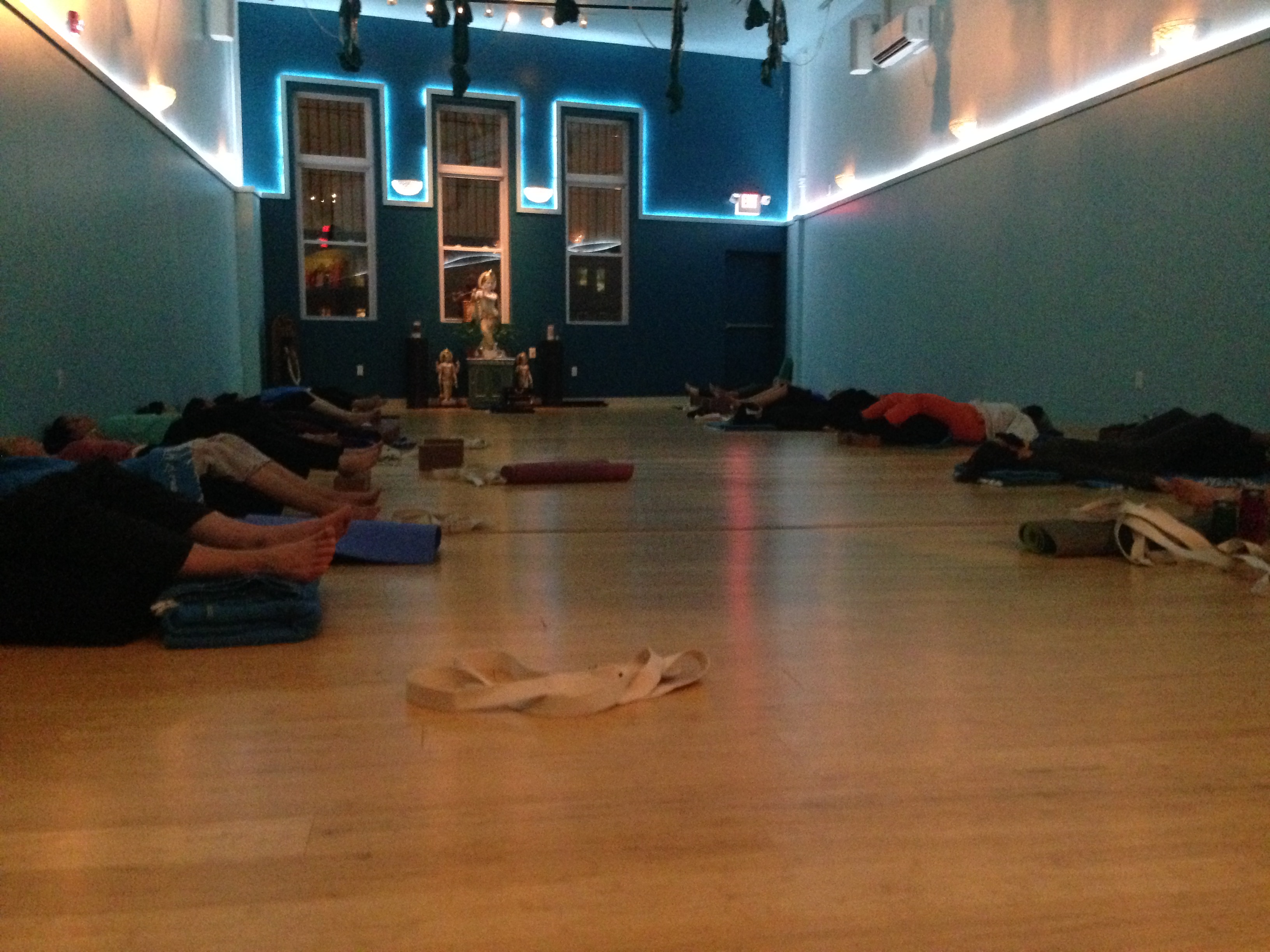restorative yoga at Jivamukti Yoga Center Jersey City