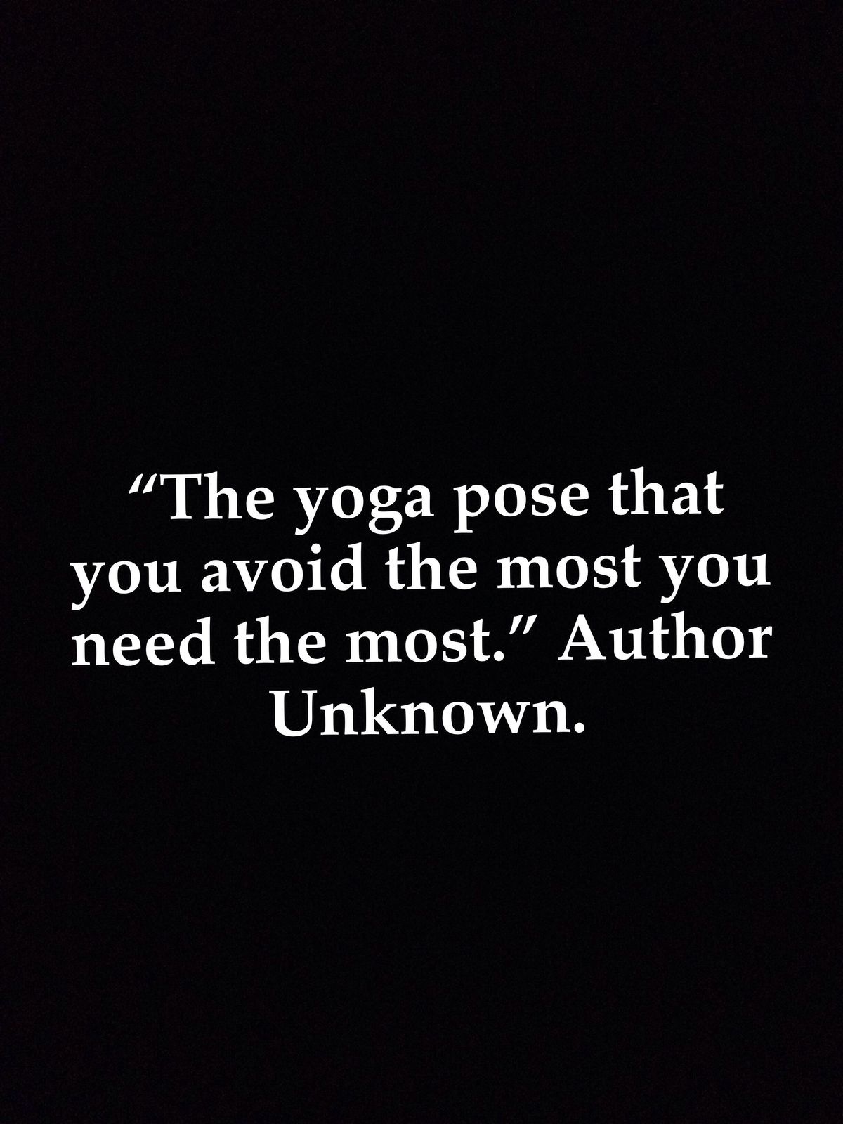 yoga and avoidanceRana Waxman Private Yoga Lessons