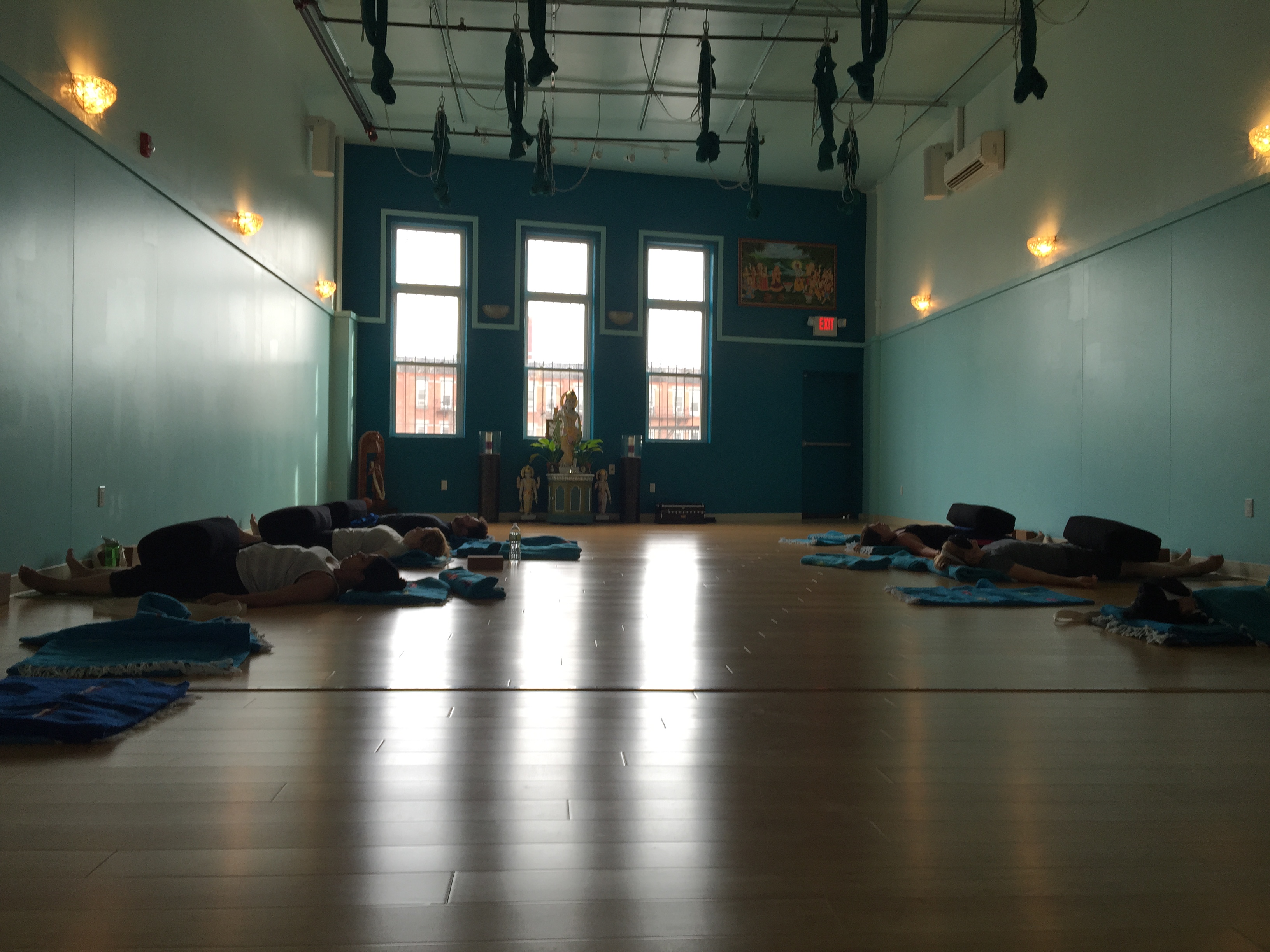 group restorative yoga classes